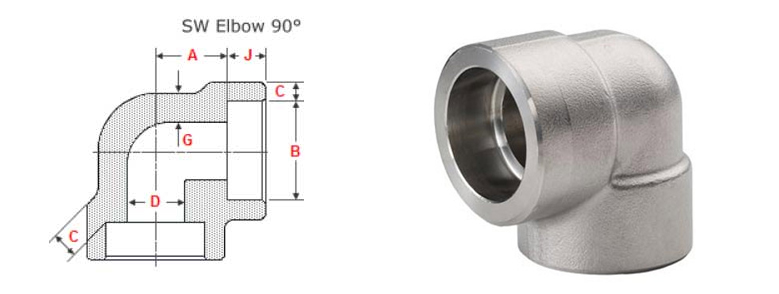 socket weld elbow