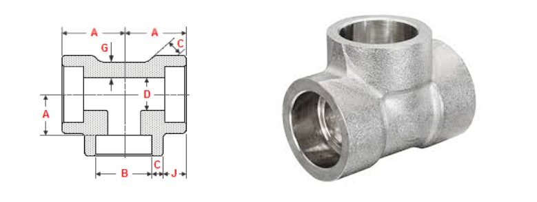 tee pipe size