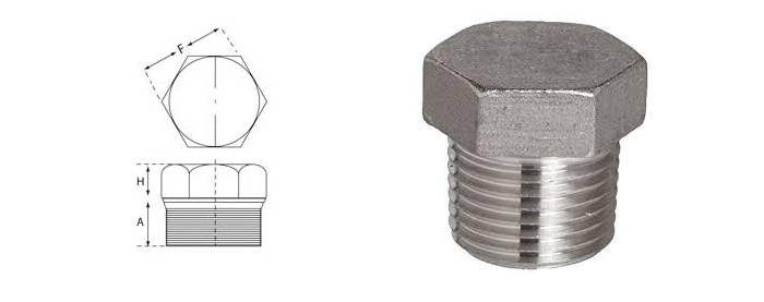 hexagon head plug